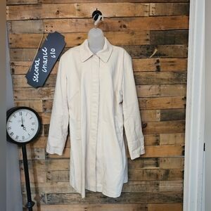 Body Victoria's Secret Women's Cream Button Coat Size XL